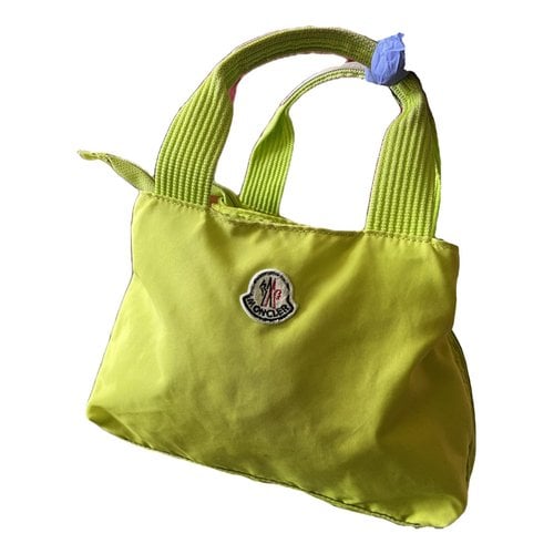 Pre-owned Moncler Handbag In Green