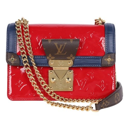 Pre-owned Louis Vuitton Leather Crossbody Bag In Red