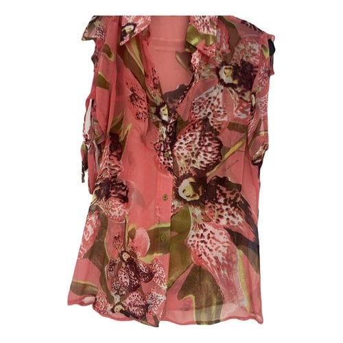 Pre-owned Roberto Cavalli Silk Shirt In Other
