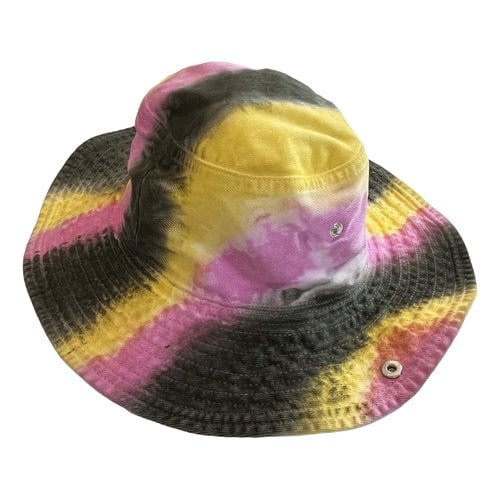 Pre-owned Ganni Hat In Multicolour