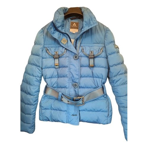 Pre-owned Peuterey Puffer In Blue