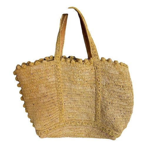 Pre-owned Vanessa Bruno Cabas Tote In Yellow