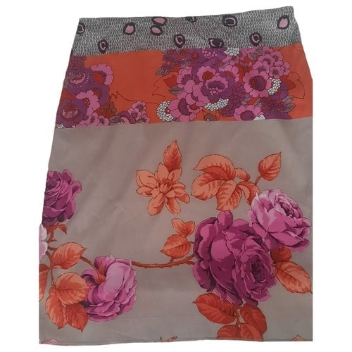 Pre-owned Maliparmi Silk Mid-length Skirt In Multicolour
