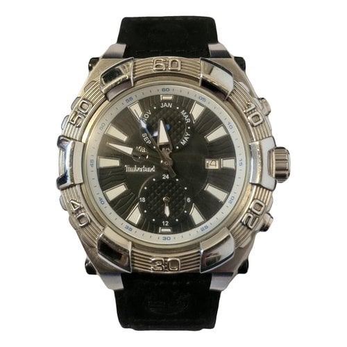 Pre-owned Timberland Watch In Silver