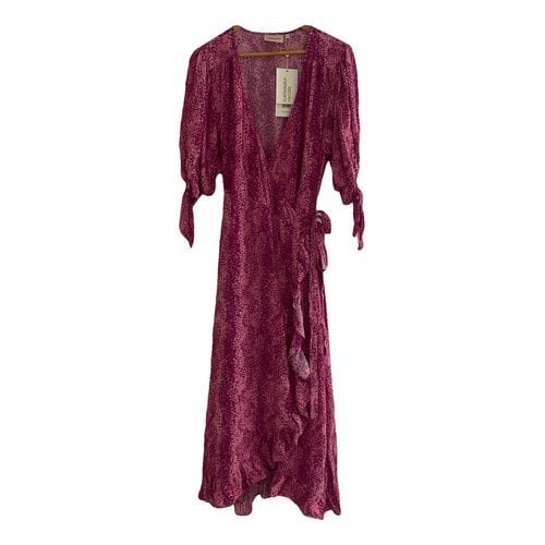 Pre-owned Fabienne Chapot Mid-length Dress In Pink