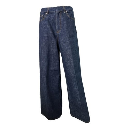 Pre-owned Dior Jeans In Blue