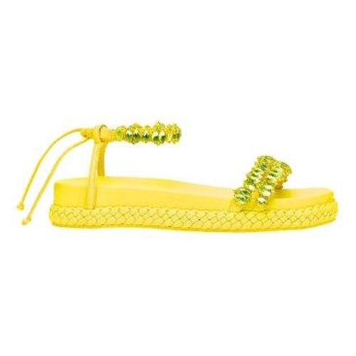 Pre-owned Aje Leather Sandal In Yellow