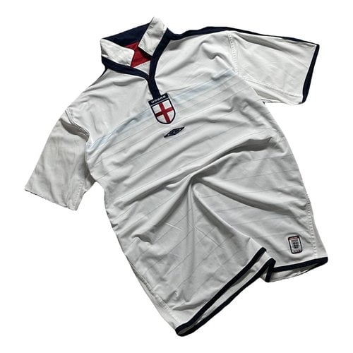 Pre-owned Umbro Silk T-shirt In White