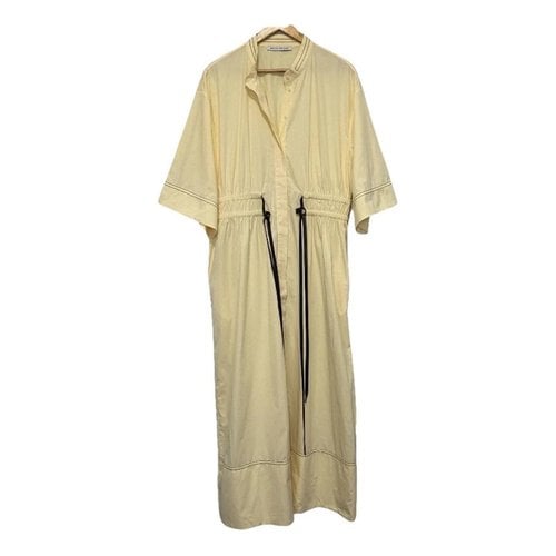 Pre-owned Camilla And Marc Maxi Dress In Yellow