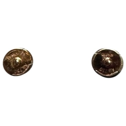 Pre-owned Dinh Van Menottes Yellow Gold Earrings