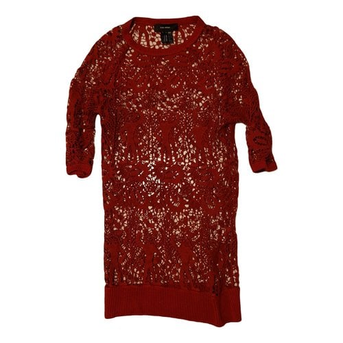 Pre-owned Isabel Marant Tunic In Burgundy