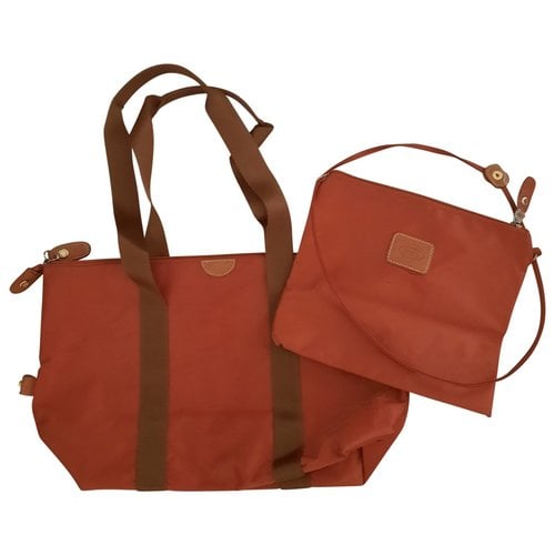 Pre-owned Bric's Handbag In Orange