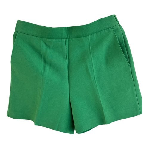 Pre-owned Sandro Shorts In Green