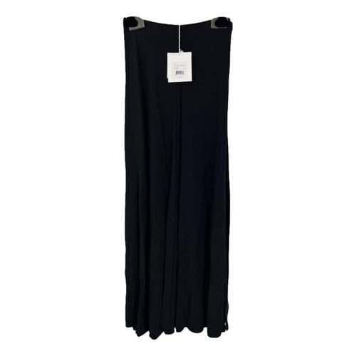 Pre-owned The Row Maxi Skirt In Black
