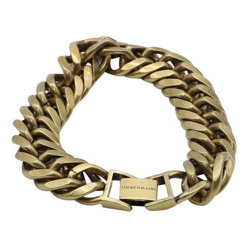 Pre-owned Zimmermann Bracelet In Gold