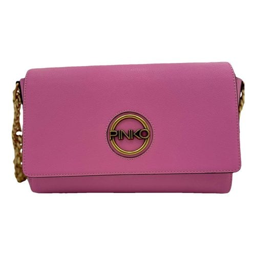 Pre-owned Pinko Love Bag Pony-style Calfskin Clutch Bag In Other