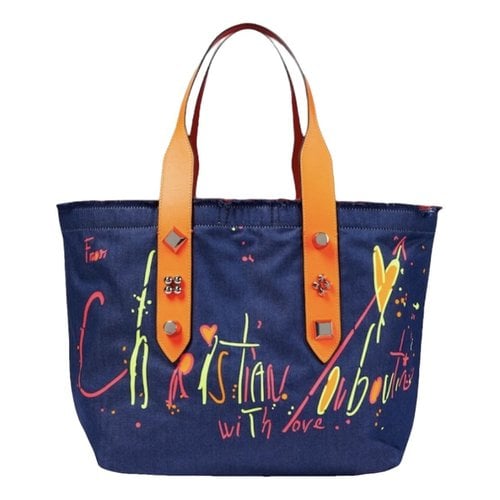 Pre-owned Christian Louboutin Tote In Multicolour
