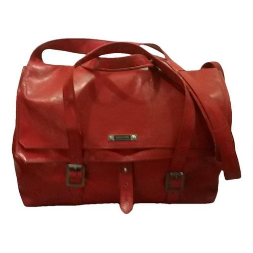 Pre-owned Freitag Vinyl Handbag In Red