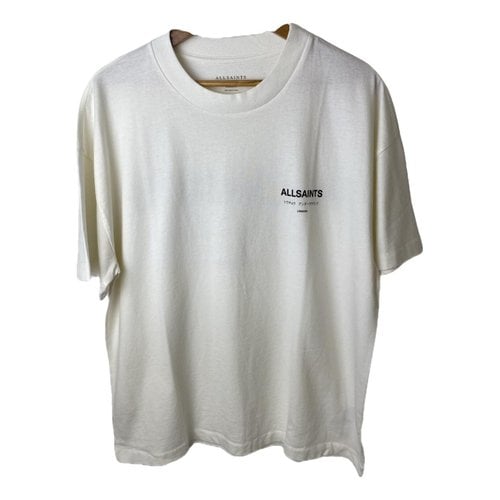 Pre-owned Allsaints T-shirt In White