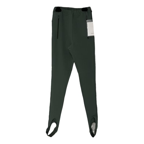 Pre-owned Wardrobe Nyc Leggings In Green