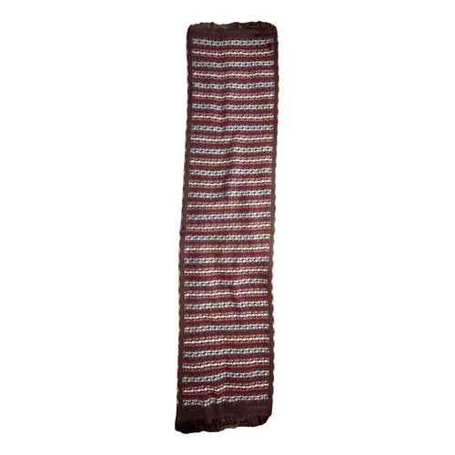 Pre-owned Missoni Wool Scarf & Pocket Square In Multicolour