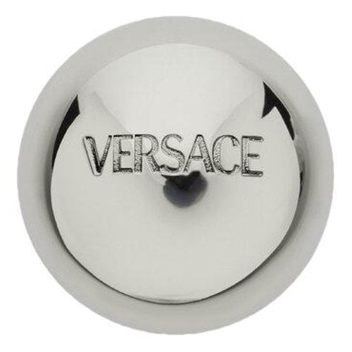 Pre-owned Versace Ring In Silver