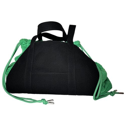 Pre-owned Bottega Veneta Travel Bag In Green