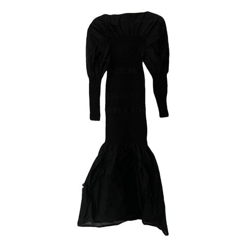Pre-owned Totême Coripe Maxi Dress In Black