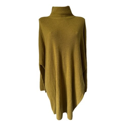 Pre-owned Maliparmi Wool Mid-length Dress In Yellow