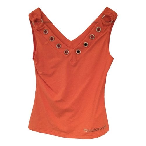 Pre-owned Roccobarocco Blouse In Orange