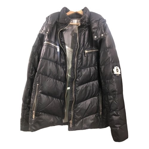Pre-owned Azzaro Puffer In Black