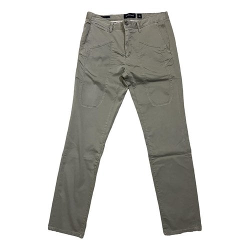 Pre-owned Jeckerson Trousers In Green