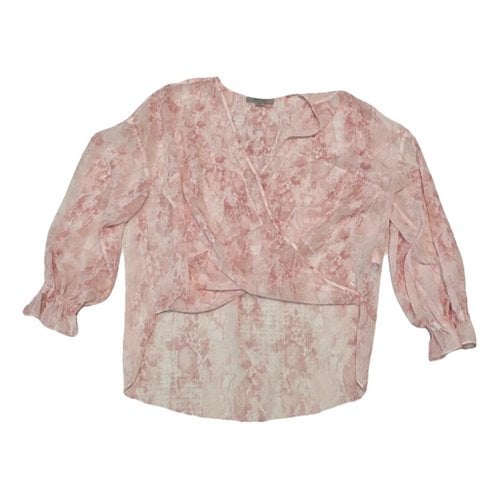 Pre-owned Allsaints Blouse In Pink