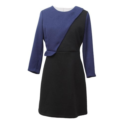 Pre-owned The Kooples Mid-length Dress In Blue