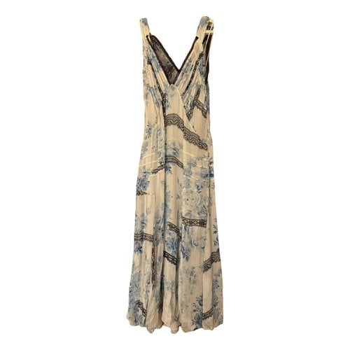 Pre-owned Blumarine Silk Dress In Other