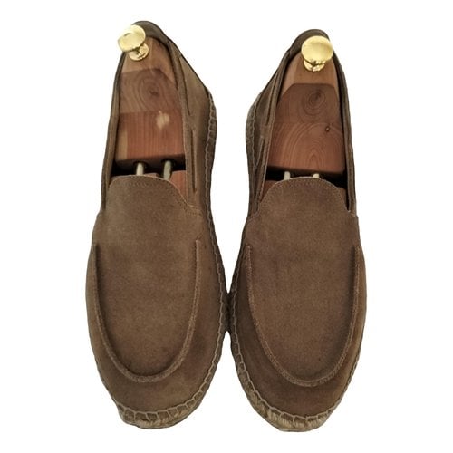 Pre-owned Massimo Dutti Espadrilles In Brown