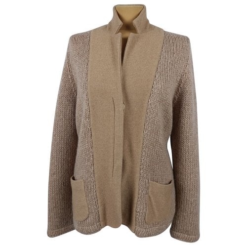 Pre-owned Brunello Cucinelli Wool Cardigan In Brown