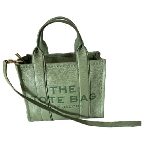 Pre-owned Marc Jacobs Leather Crossbody Bag In Green
