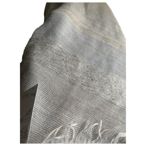 Pre-owned Max & Co Wool Stole In Grey