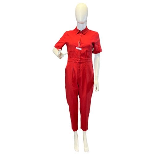 Pre-owned Max Mara Jumpsuit In Red