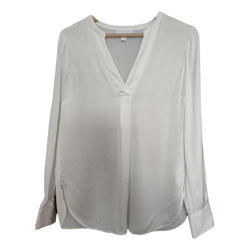 Pre-owned The White Company Blouse In White