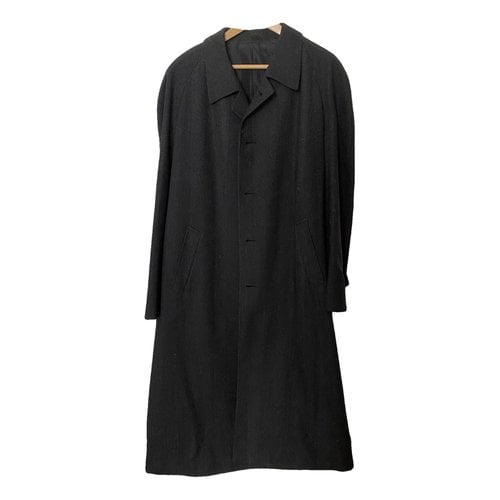 Pre-owned Brioni Cashmere Coat In Grey