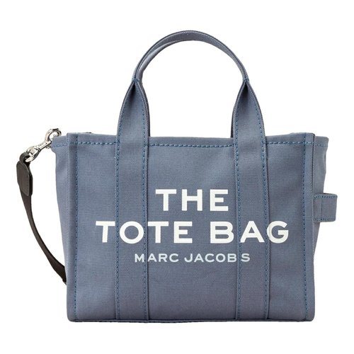 Pre-owned Marc Jacobs Cloth Weekend Bag In Blue