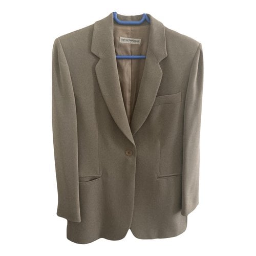 Pre-owned Emporio Armani Suit Jacket In Grey