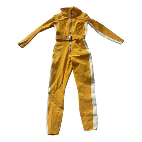 Pre-owned Cordova Jumpsuit In Yellow