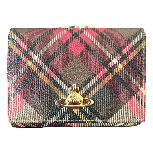 Pre-owned Vivienne Westwood Leather Wallet In Multicolour