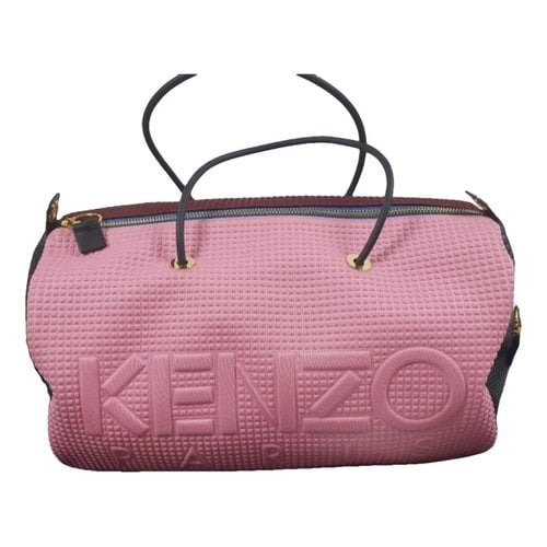 Pre-owned Kenzo Handbag In Black