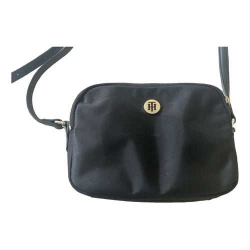 Pre-owned Tommy Hilfiger Crossbody Bag In Black