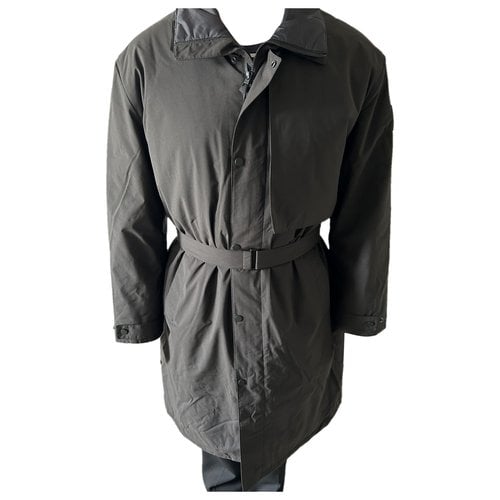 Pre-owned Aigle Trench In Black