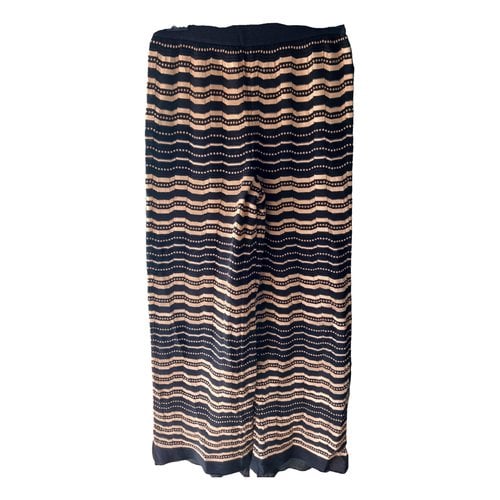 Pre-owned M Missoni Wool Large Pants In Other